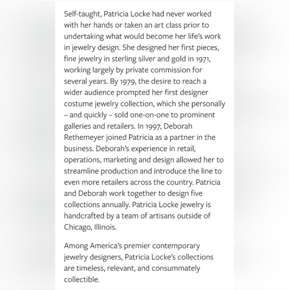 Patricia Locke Goldtone and Crystal Stud Earrings - Picture 9 of 9